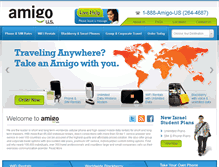 Tablet Screenshot of amigo-us.com